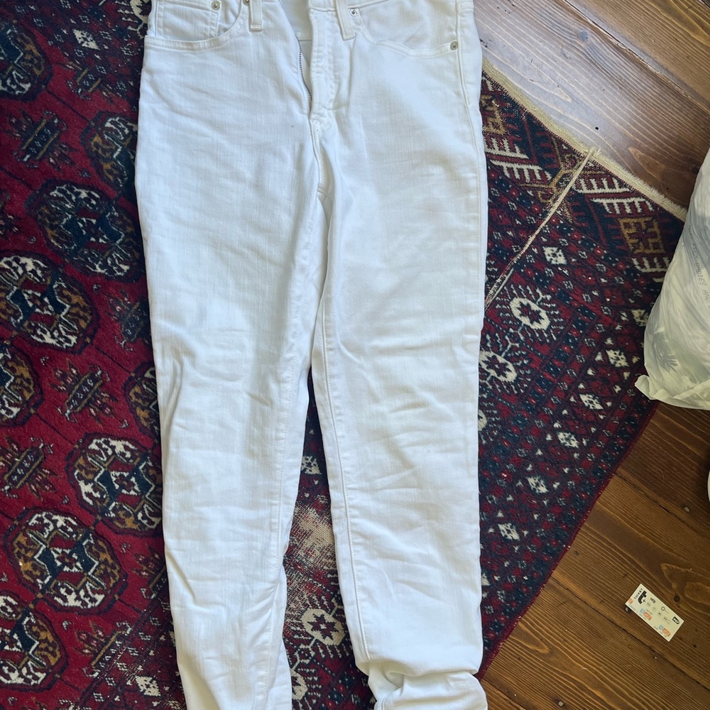 J. Crew White Skinny Jeans Classic Style